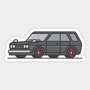 Car Series - Datsun 510 Wagon Sticker